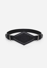 Antihero Embroidered Diamond Centre Waist Belt