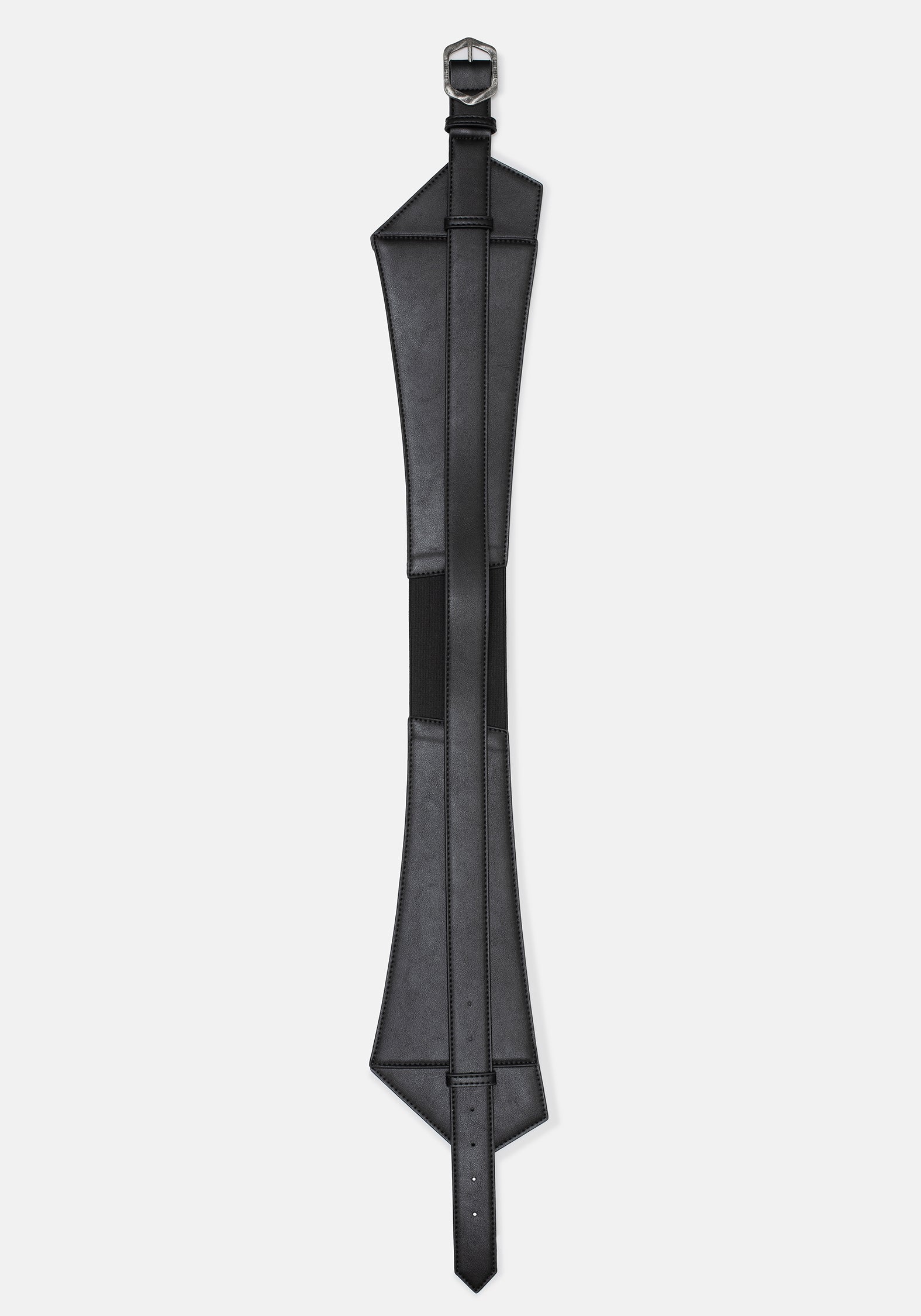 Lancet Buckle Pointed Waist Belt