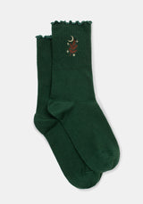 Abellona Embroidered Socks