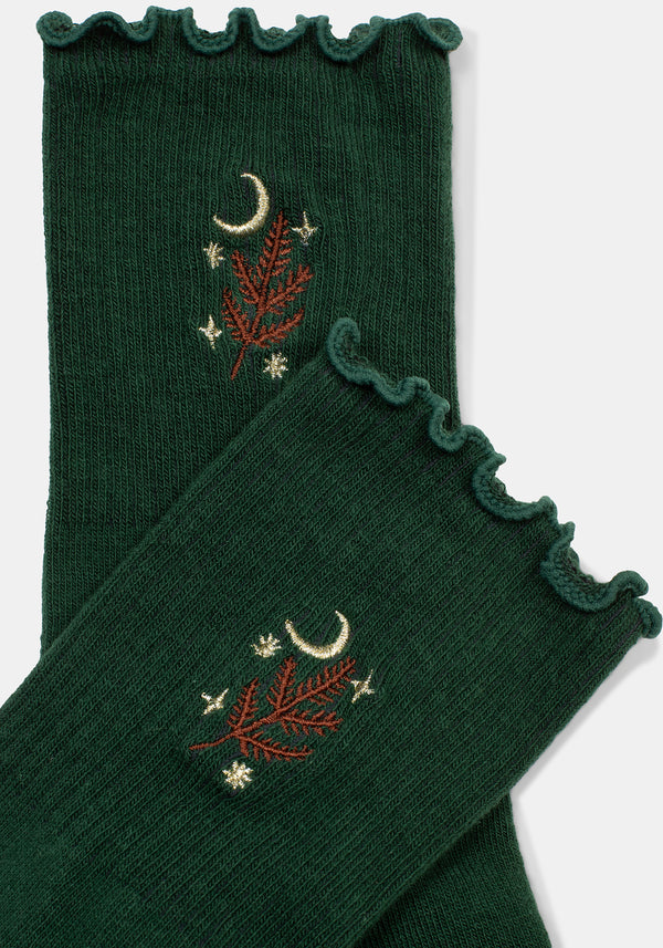 Abellona Embroidered Socks
