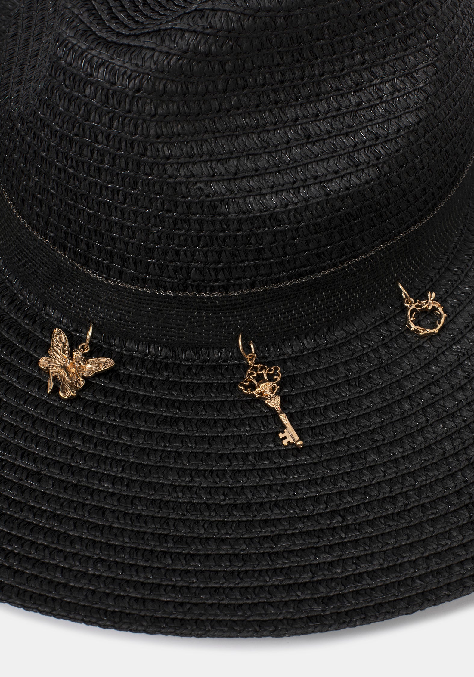Maypole Fairy Wide Brim Straw Hat