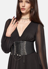 Evelyne Elasticated Corset Waist Belt