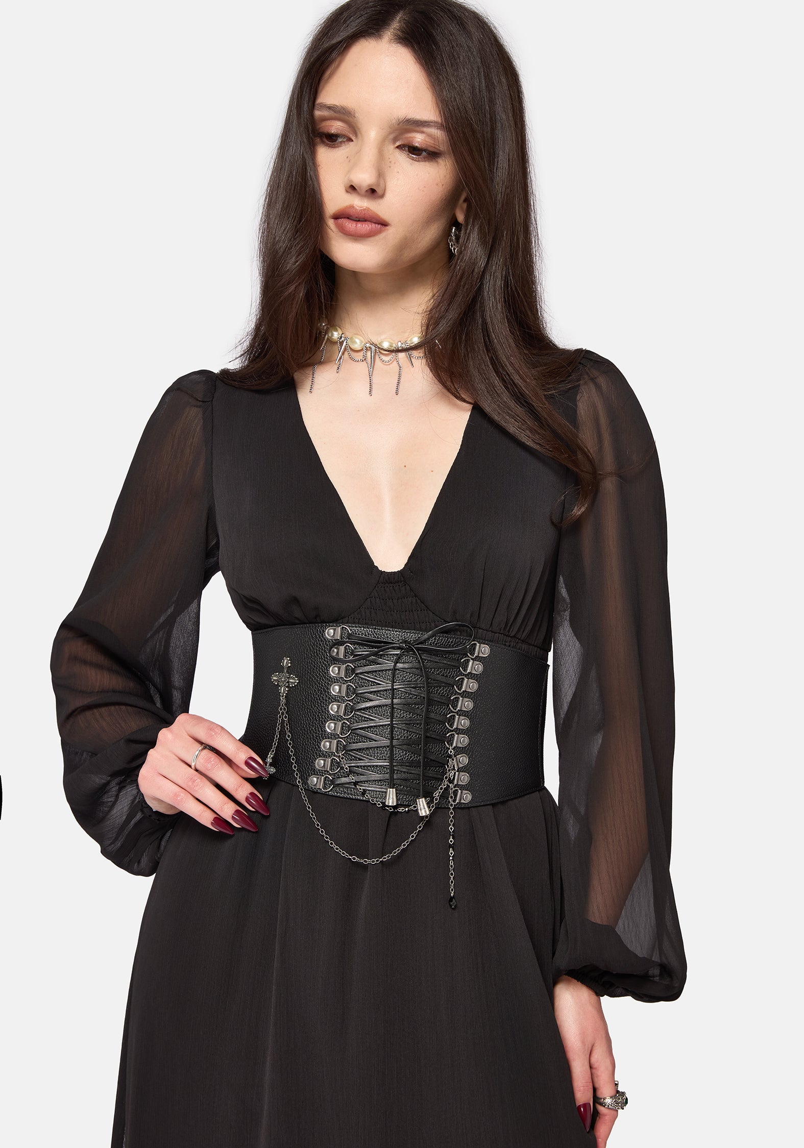 Evelyne Elasticated Corset Waist Belt