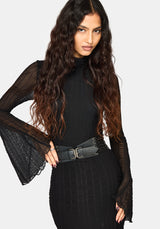 Mortika Front Stitched Waist Belt