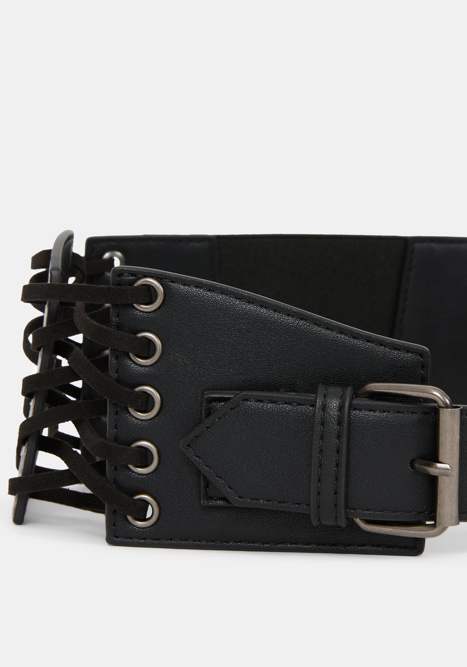 Mortika Front Stitched Waist Belt