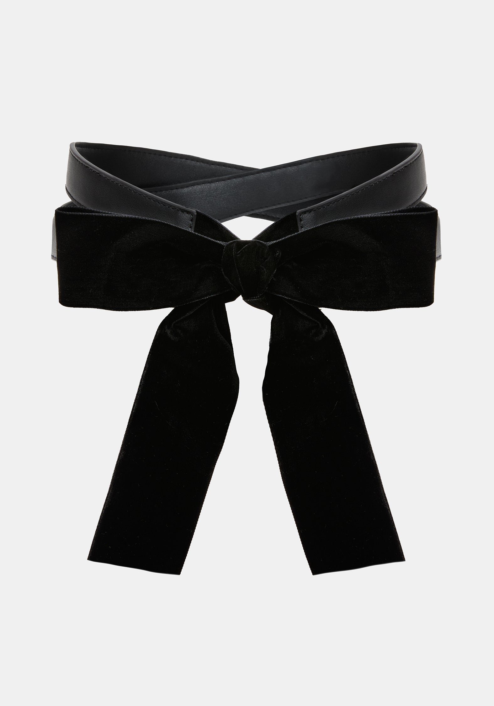 Lilane Cross Over Bow Back Waist Belt