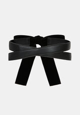 Lilane Cross Over Bow Back Waist Belt