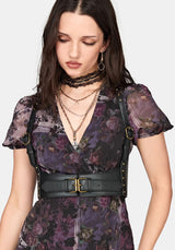 Claudi Studded Buckle Harness
