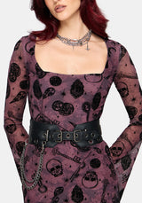 Anneka Eyelet Chain Waist Belt
