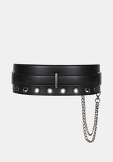 Anneka Eyelet Chain Waist Belt
