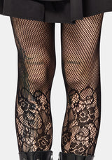 Sisella Lace Fishnet Tights