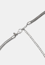Marma Snake Spike Chain Belt