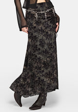 Nightbird Fern Twist Chain Belt