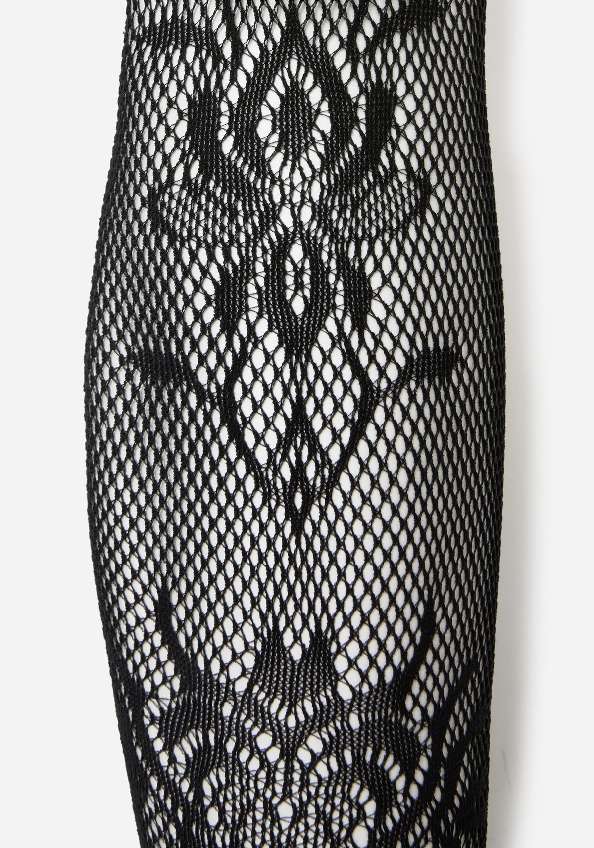 Mirella Floral Fishnet Tights