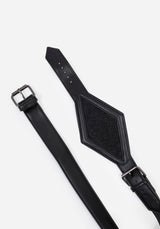 Antihero Embroidered Diamond Centre Waist Belt