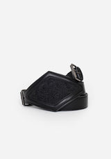 Antihero Embroidered Diamond Centre Waist Belt