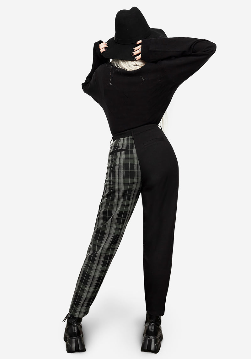 Checkmate Gathered High Waist Pant main image 1