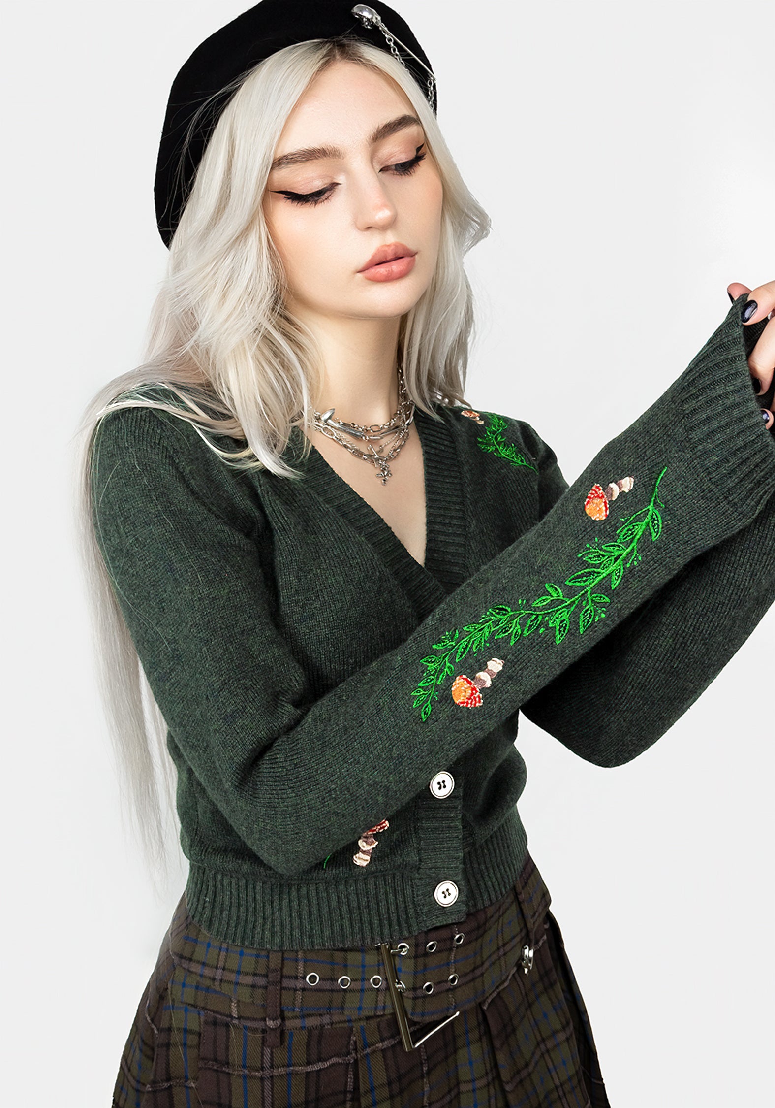 Disturbia | Fable Embroidered Cardigan | Cardigans