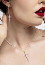 Galatine Opal Sword Necklace