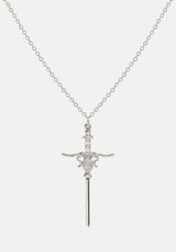 Galatine Opal Sword Necklace