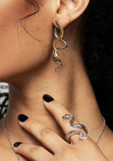 Damballa Snake Earrings