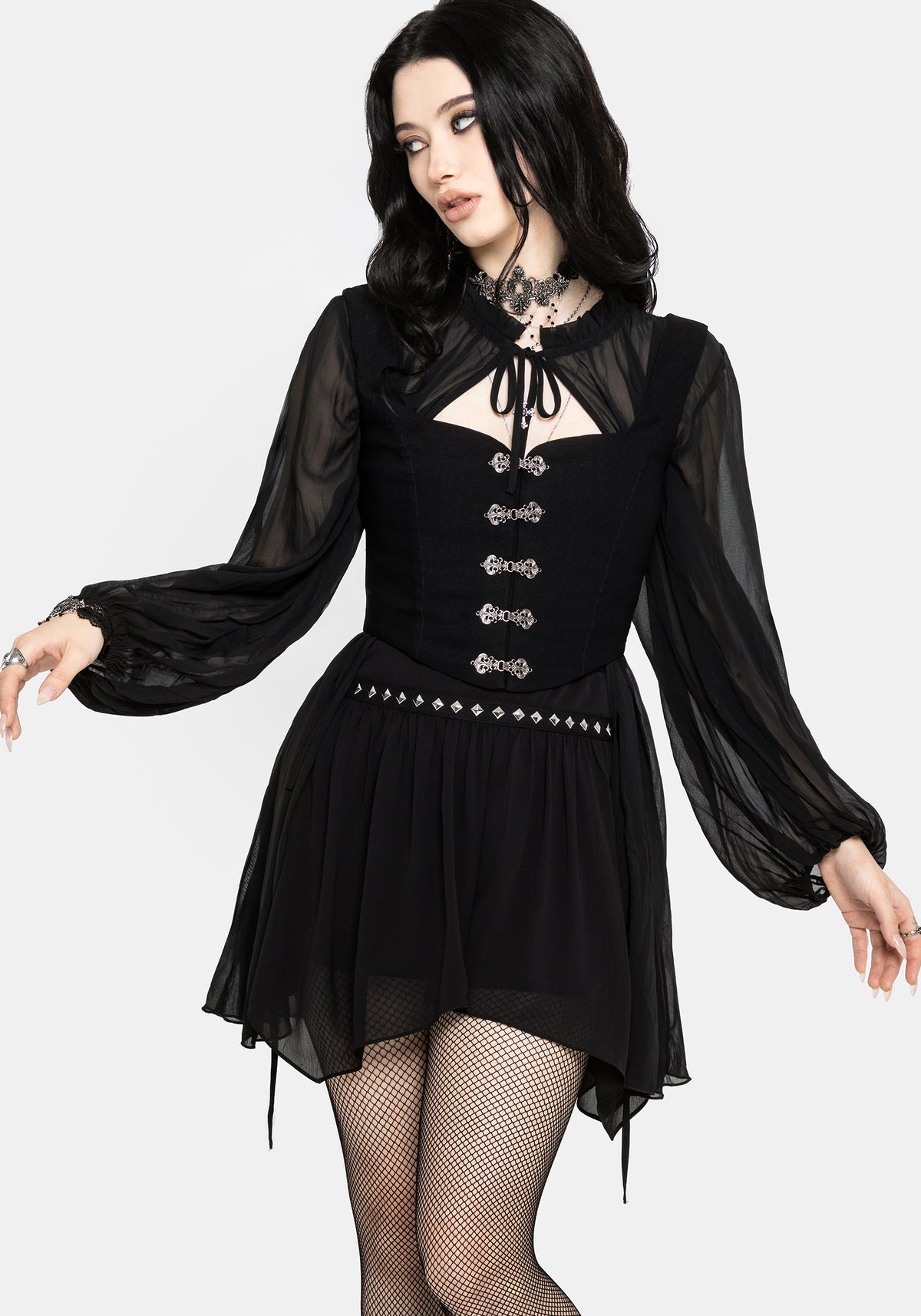 Villain Textured Blouse UK 6