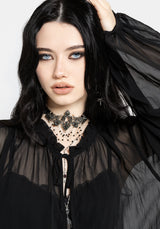 Villain Textured Blouse UK 6