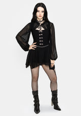 Villain Textured Blouse UK 6