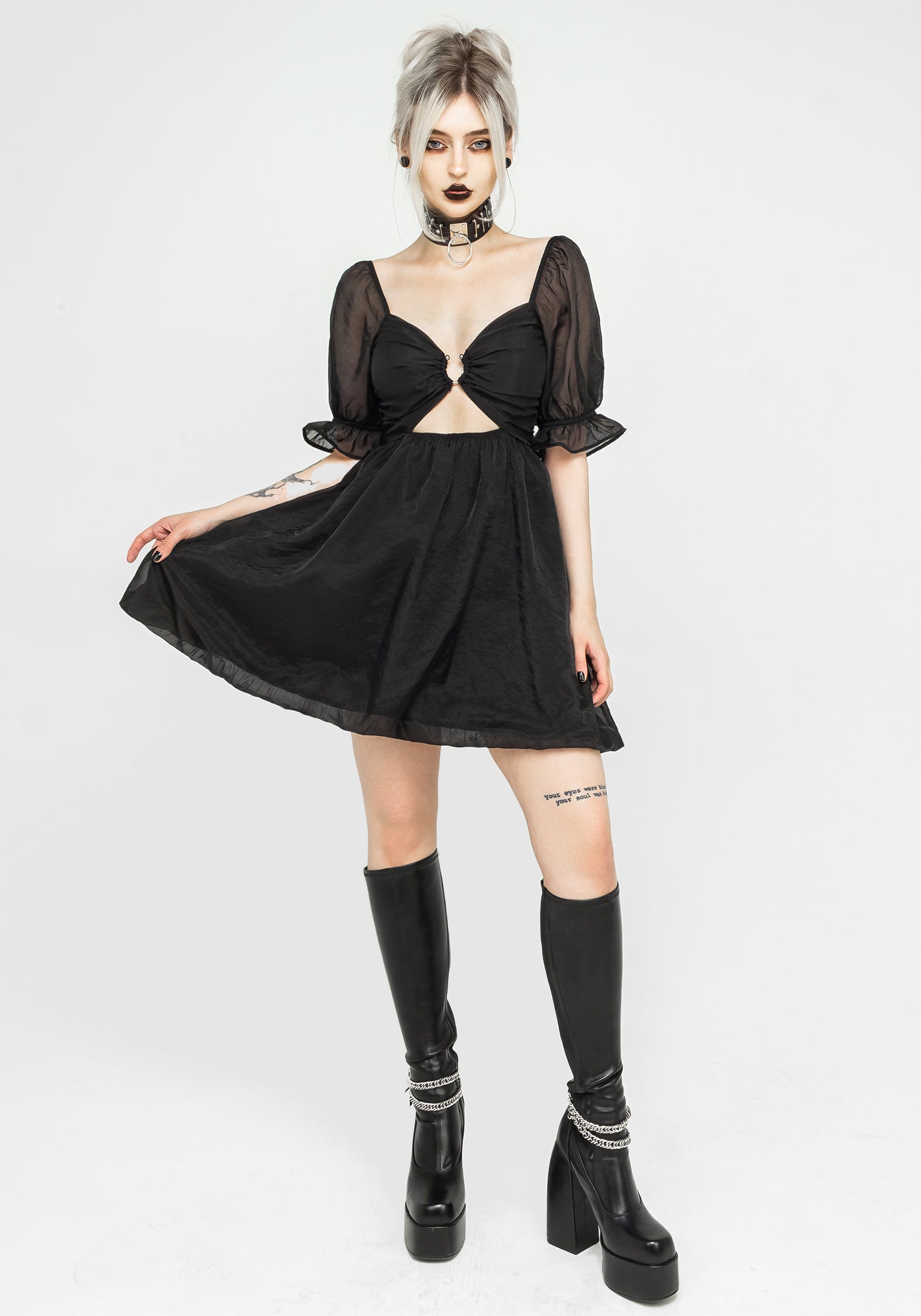 Disturbia | Tiffany Organza Puff Mini Dress | Dresses