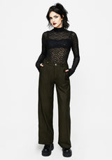Payoff Wide Leg Tailored Trousers