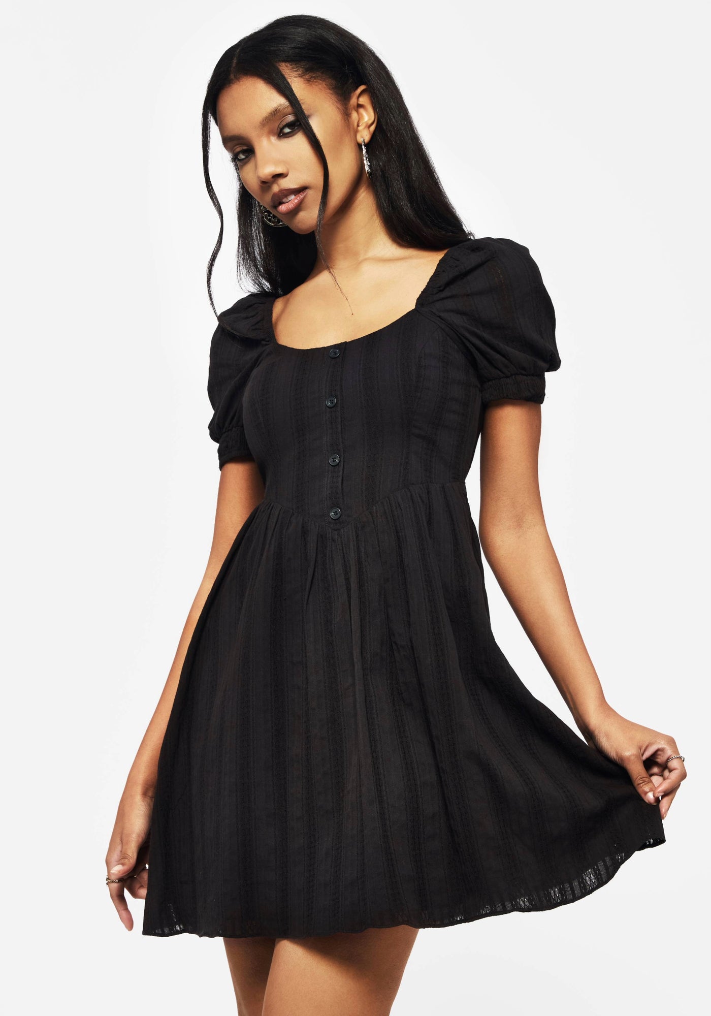 Disturbia | Marcia Broderie Mini Dress