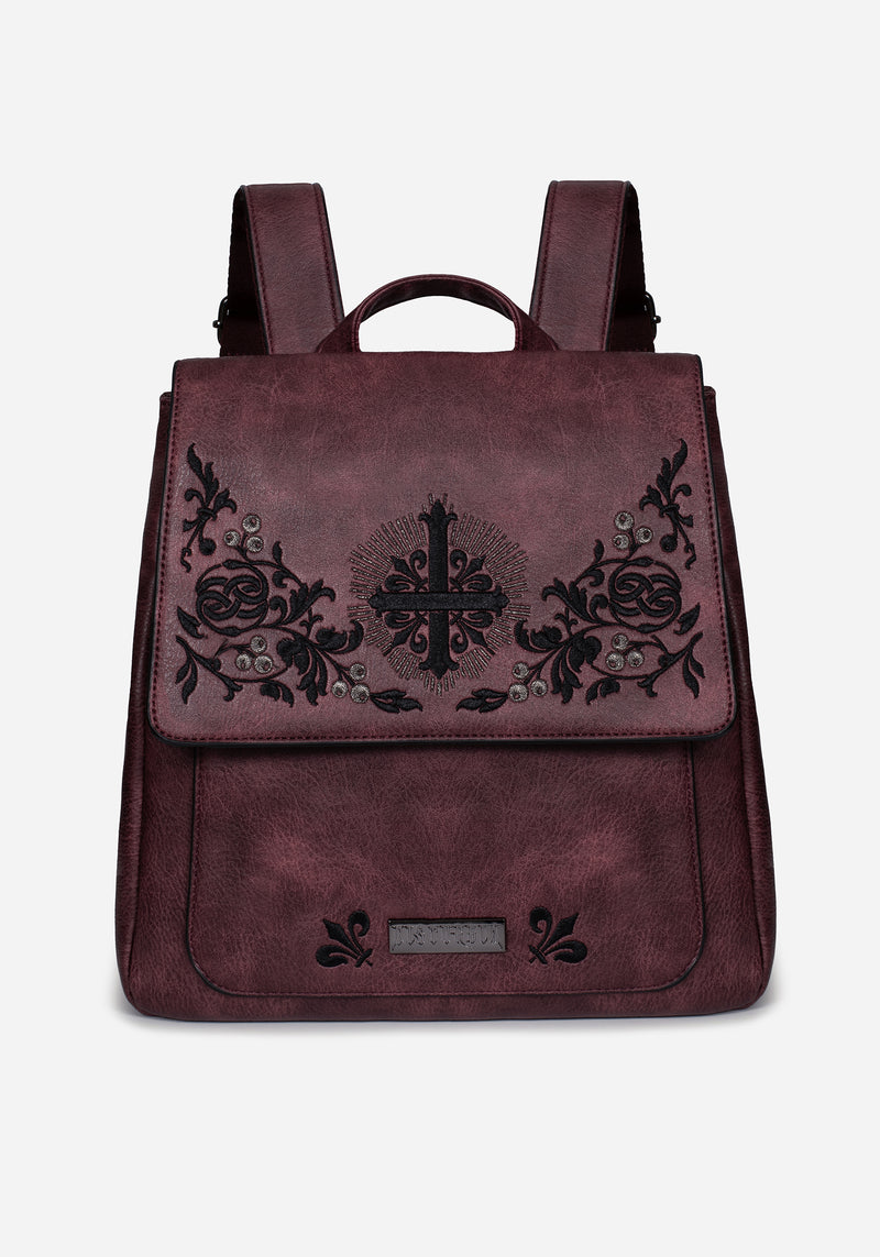 disturbia leather backpack Fable Satchel in Juniper | POV: you need a new