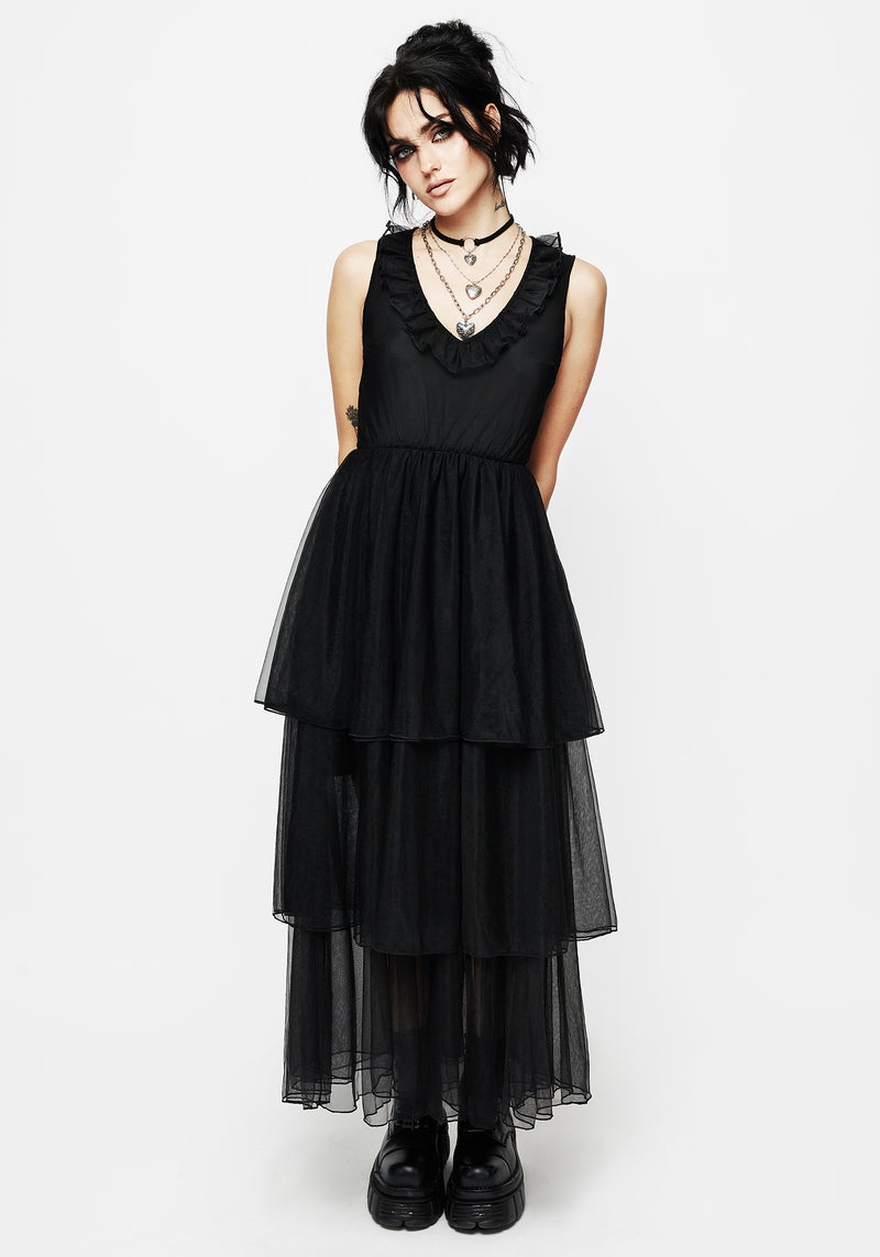 Disturbia | Opus Layered Tulle Apron Maxi Dress | Dresses Disturbia | Opus Layered Tulle Apron Maxi Dress | Dresses