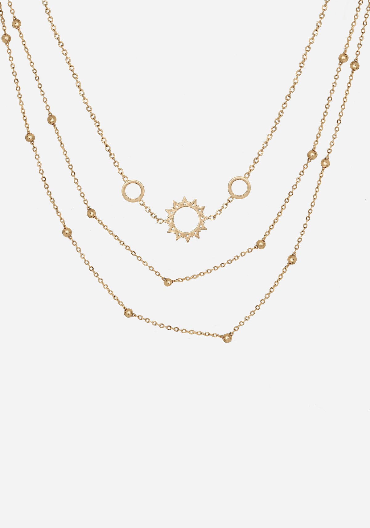 Helios Choker - Gold