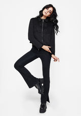 Rite Celestial Embroidered Suedette Jacket