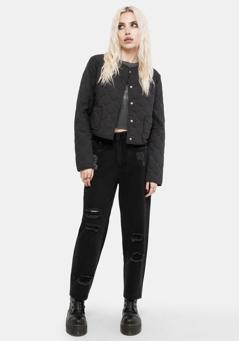 Horizon Witches Knot Cotton Quilted Jacket