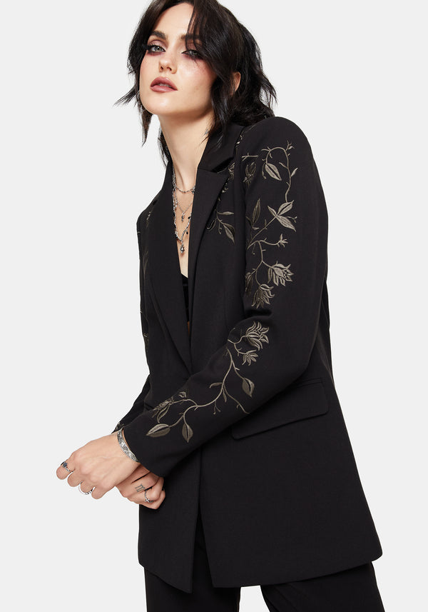 Maira Embroidered Blazer