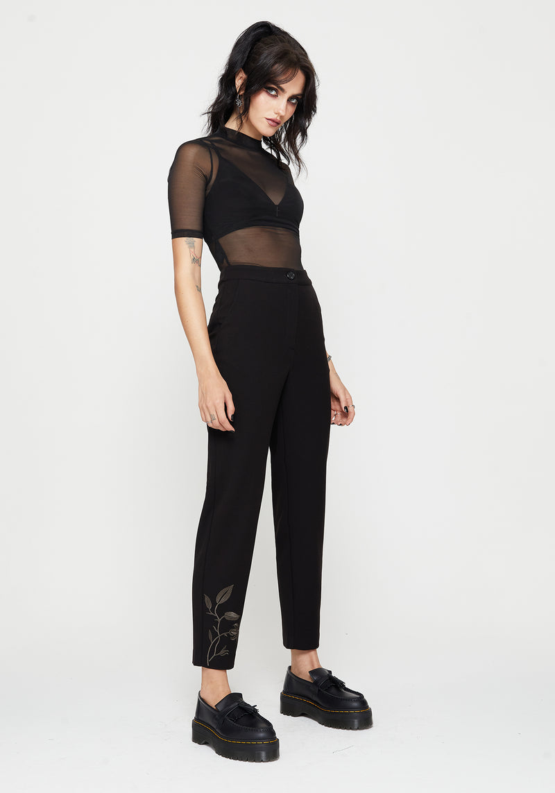 Maira Ivy Slim Trousers