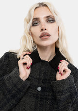 Alina Borg Checked Shacket