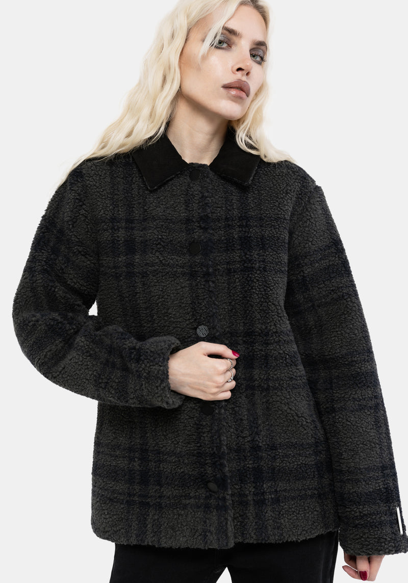 Alina Borg Checked Shacket