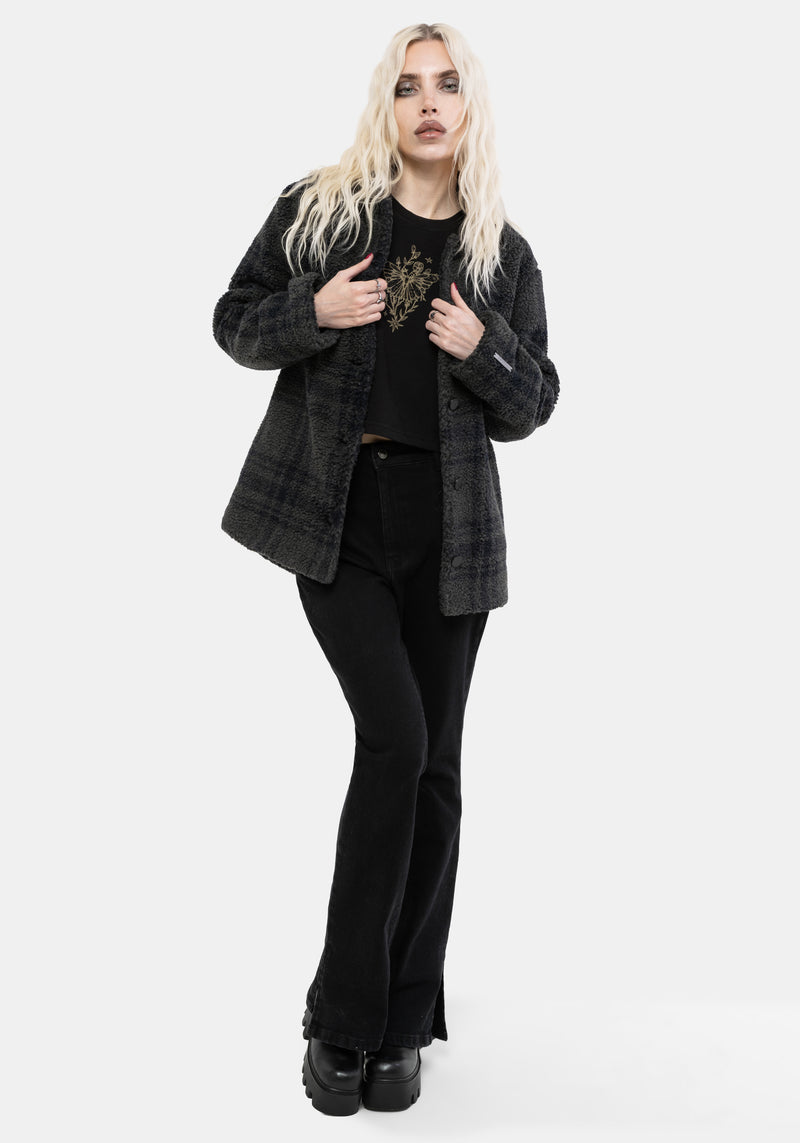 Alina Borg Checked Shacket