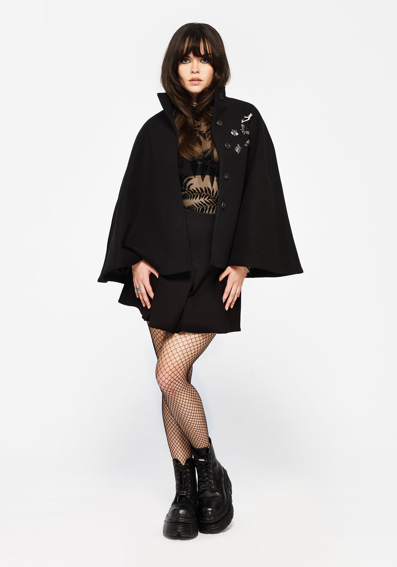 Althea Pin Detail Cape