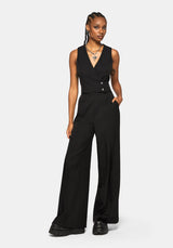 Iris Celestial Tailored Wrap Over Button Waistcoat