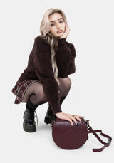 Nyelle Witches Knot Debossed Circle Bag