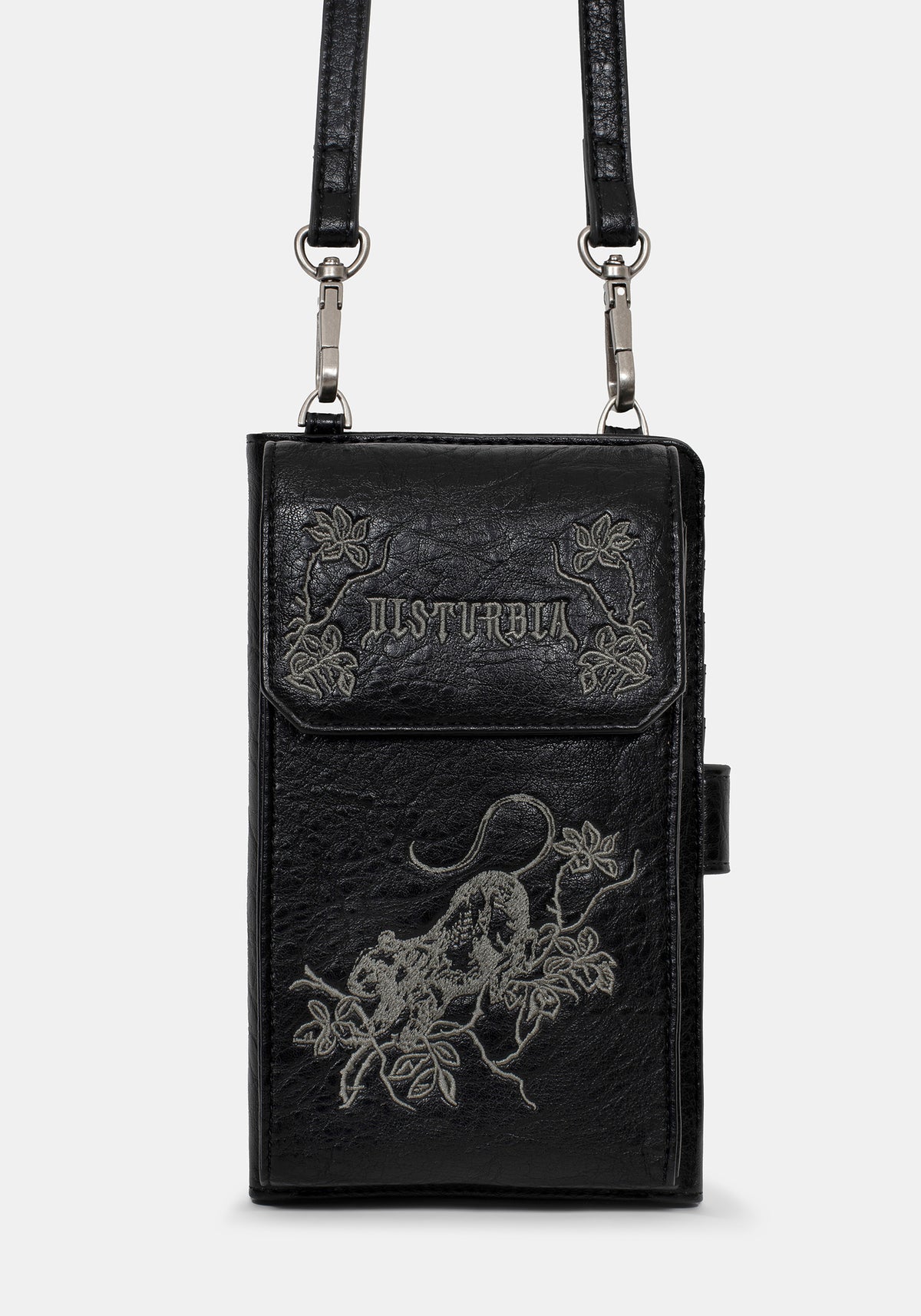 Colette Rat Embroidered Crossbody Phone Bag