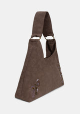 Lera Mystical Garden Embroidered Slouch Shoulder Bag