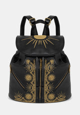 Lunara Celestial Embroidered Backpack