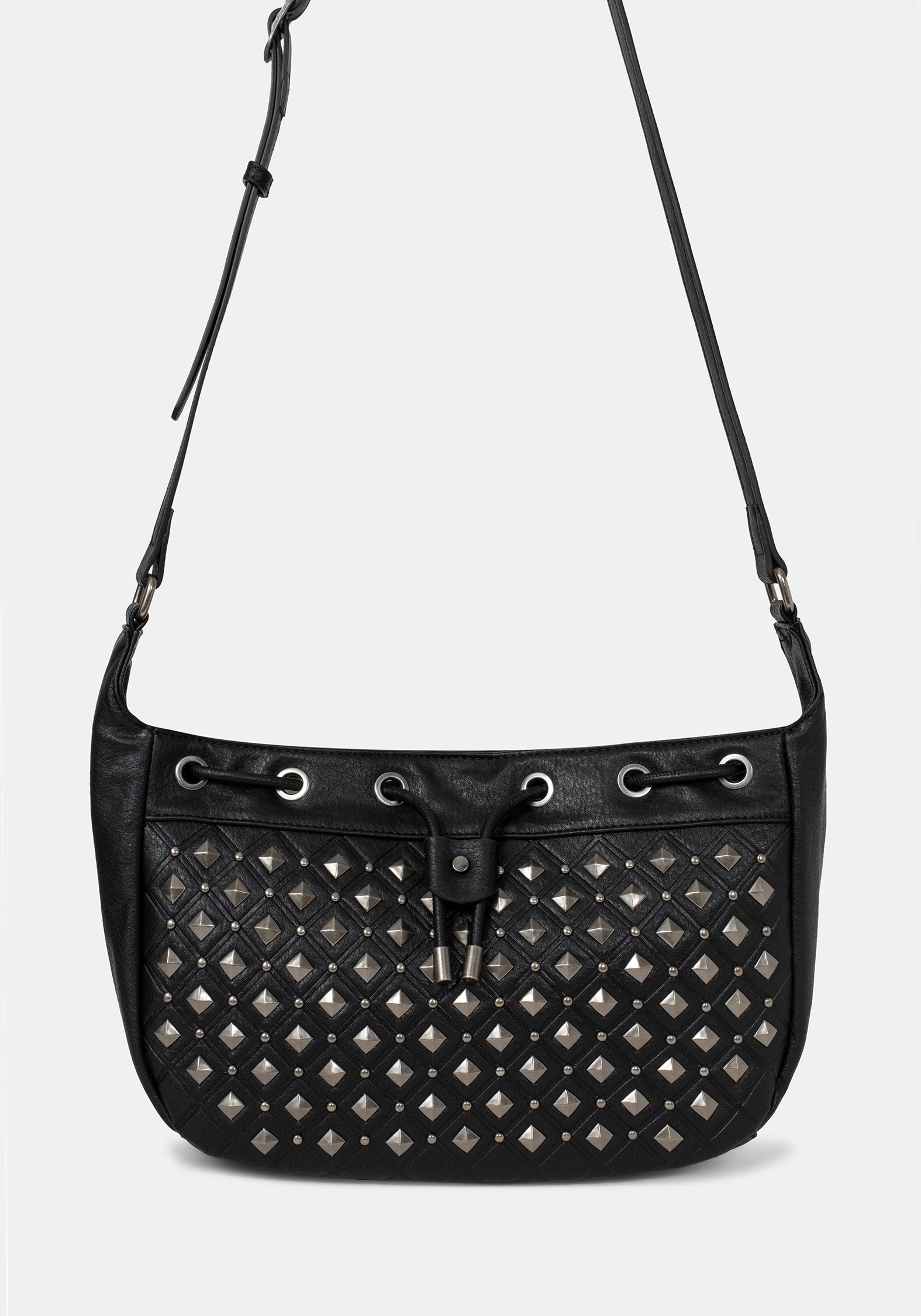 Dolora Studded Bucket Bag