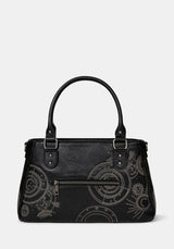 Asterielle Embroidered Rivet Handbag