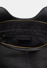 Rosamoth Buckle Shoulder Bag - Black